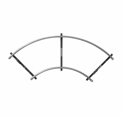 Matthews Stainless Steel Tight Radius Curved Dolly Track
