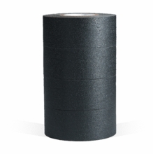MicroGaffer (4) Black Micro Gaffer Tape Rolls 1 in x 8 yards