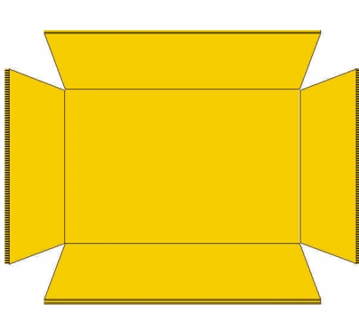 Milk Crate Liner Plastic Rectangular fits 24 Quart Crates