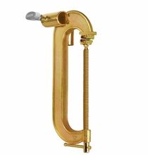 Modern 12" Junior C-Clamp with (2) 1 1/8" Receivers