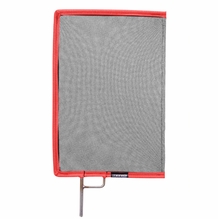 Modern 12" x 18" Black Double Scrim Net