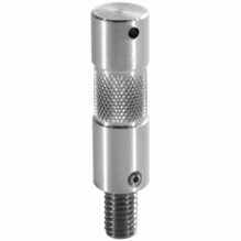 Modern 2" Aluminum Baby Pin with 3/8-16 Male Thread