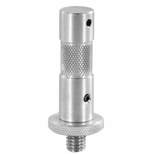 Modern 2" Baby Pin with 3/8 Male Thread and Locking Washer