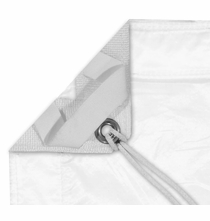 Modern 20'x30' Silent Half Grid Cloth Overhead Diffusion Fabric w/ Bag