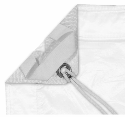 Modern 20'x30' Silent Half Grid Cloth Overhead Diffusion Fabric w/ Bag