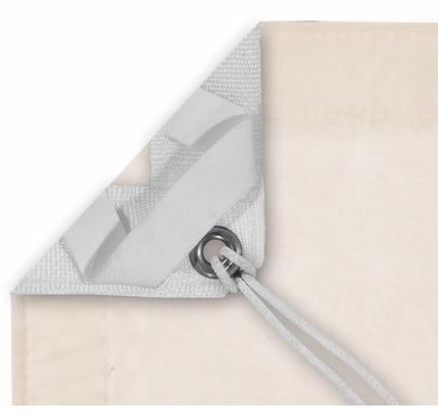 Modern 20'x30' Unbleached Muslin Overhead Fabric w/ Bag