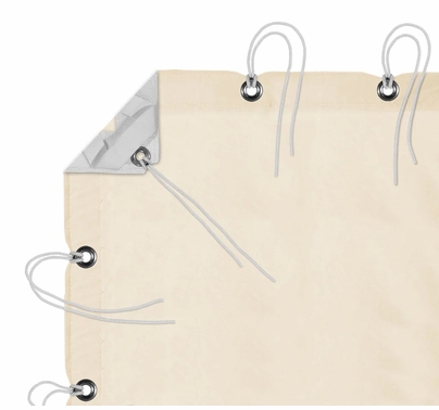 Modern 20'x30' Unbleached Muslin Overhead Fabric w/ Bag
