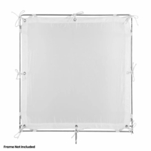 Modern 40"x40" Silent 1/4 Grid Slip-on Fabric | NO FRAME