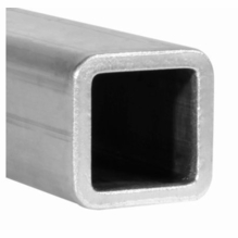 Modern 4ft Aluminum 1"x1" Square Tube Radius Edge