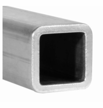 Modern 4ft Aluminum 1"x1" Square Tube Radius Edge