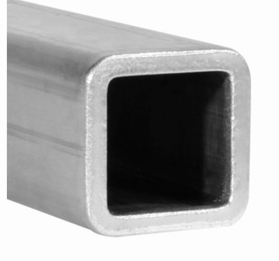 Modern 4ft Aluminum 1"x1" Square Tube Radius Edge