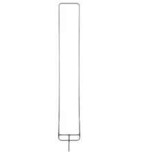 Modern 4ft Wag Flag Frame Stainless - Empty