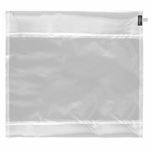 Modern 4ft Wag Flag Half Soft Frost Fabric|No Frame