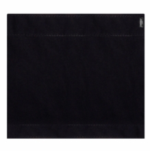 Modern 4ft Wag Flag Solid Black Commando Cloth Fabric|No Frame