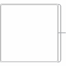 Modern 4x4 Half Sail / Grid Cloth