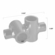Modern 5/8" Diameter Rod Cross Fitting