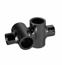 Modern 5/8" Diameter Rod Cross Fitting