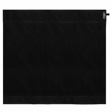 Modern 6ft Wag Flag Solid Black Commando Cloth Fabric|No Frame
