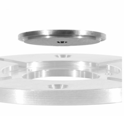 Modern 3" Aluminum Washer with Step 3/8"