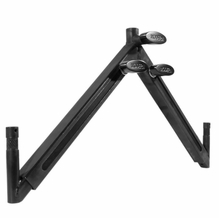 Modern Baby Drop Down Offset Telescoping Dual Monitor Mount