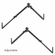 Modern Baby Drop Down Offset Telescoping Dual Monitor Mount