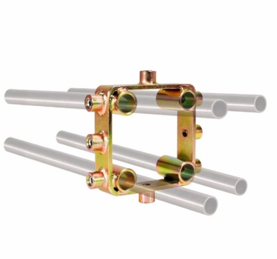 Modern Box Truss for 5/8" Diameter Rod | Black