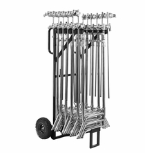 Modern C-Stand Cart with (12) C-Stands
