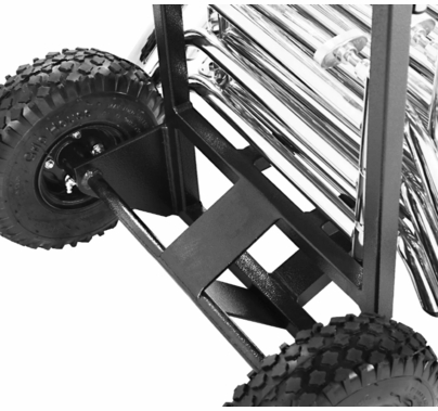 Modern C-Stand Cart with (12) C-Stands