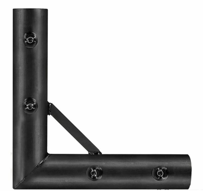 Modern Corner for 1 1/4" Speed-Rail Black Zinc