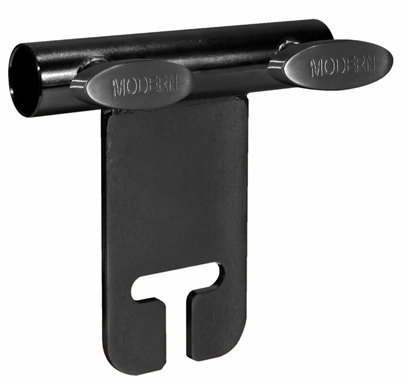 Modern Ear for 1" Speed Rail Pipe | Black