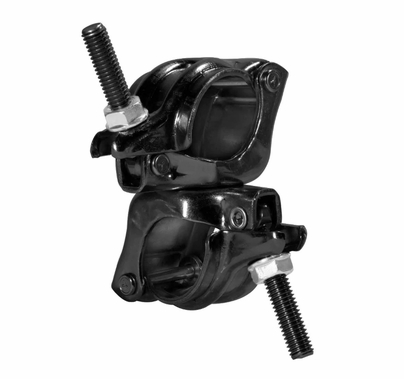 Modern Fixed Cheeseboro Clamp Black Zinc