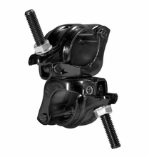 Modern Fixed Cheeseboro Clamp Black Zinc