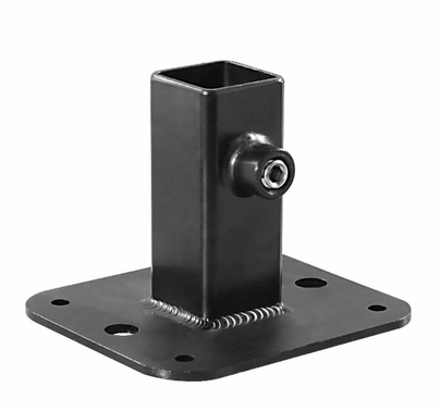 Modern Flange Base for 1" Square Tube