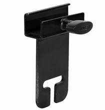 Modern Flip Flop Ear for 1" Square Tube Black Zinc