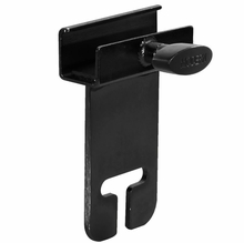 Modern Flip Flop Ear for 1" Square Tube Black Zinc