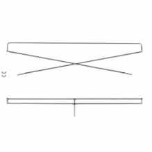 Modern Foldable Frame 40"x40"