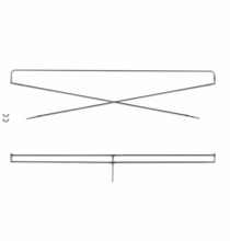 Modern Foldable Frame 40"x40"