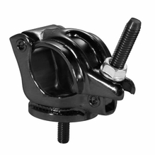 Modern Grid Clamp w/ 3/8" Male Thread | Black Zinc