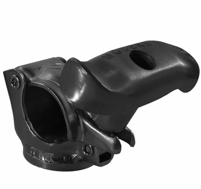 Modern Grid Clamp with 3/8" Female Thread | Black Zinc