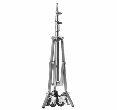 Modern Mini Baby 2 Riser Roller Stand Stainless