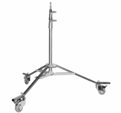 Modern Mini Baby 2 Riser Roller Stand Stainless