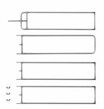 Modern Modular Wag Flag Frame 4ft, 6ft, 8ft