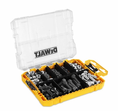 Modern Nuts and Bolts Assortment Kit in DeWalt ToughCase