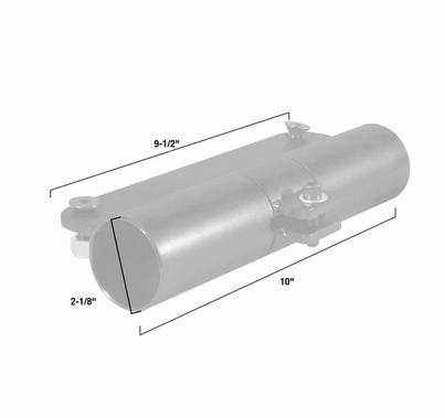 Modern Plate Slider Bracket for 1 1/2"