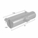 Modern Plate Slider Bracket for 1 1/2"