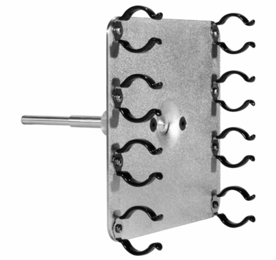 Modern Quad Kino / Quasar T12 Tube Holder w/ Rubber Coated Clips