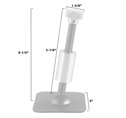 Modern Screw Jack for  1 1/4" Pipe Fitting Starter