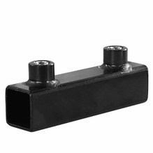 Modern Sleeve Coupler for 3/4" Square Tube | Black