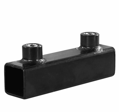 Modern Sleeve Coupler for 3/4" Square Tube | Black