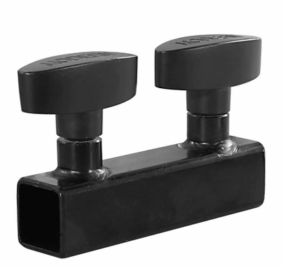 Modern Sleeve Coupler for 3/4" Square Tube | Black